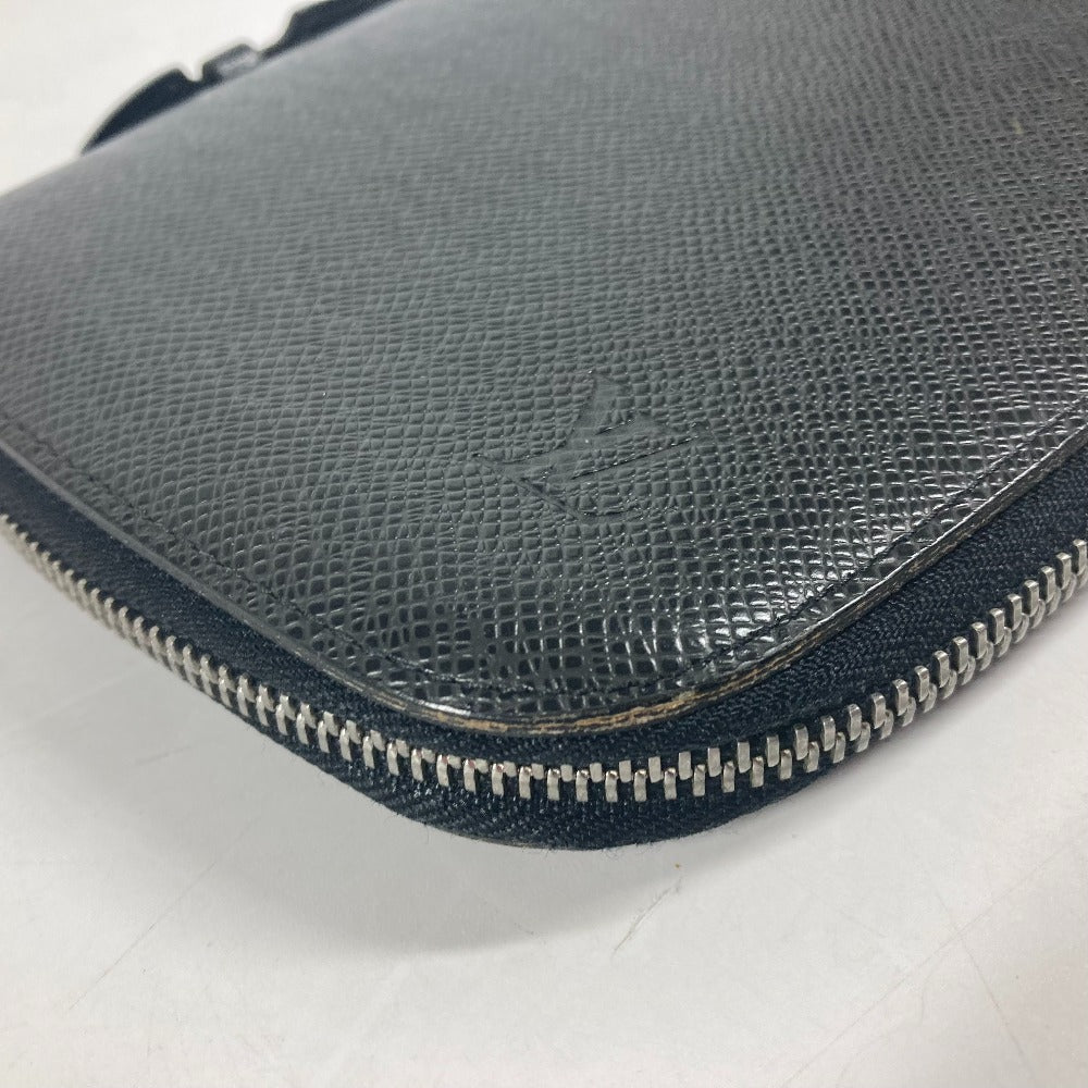 LOUIS VUITTON M30652 タイガ オーガナイザーアトール ハンドバッグ カバン トラベルケース 長財布 タイガレザー メンズ アルドワーズ ブラック