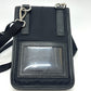 PRADA 2ZH109 スマートフォンケース ポシェット カバン バッグ ショルダーバッグ ナイロン/レザー レディース ブラック