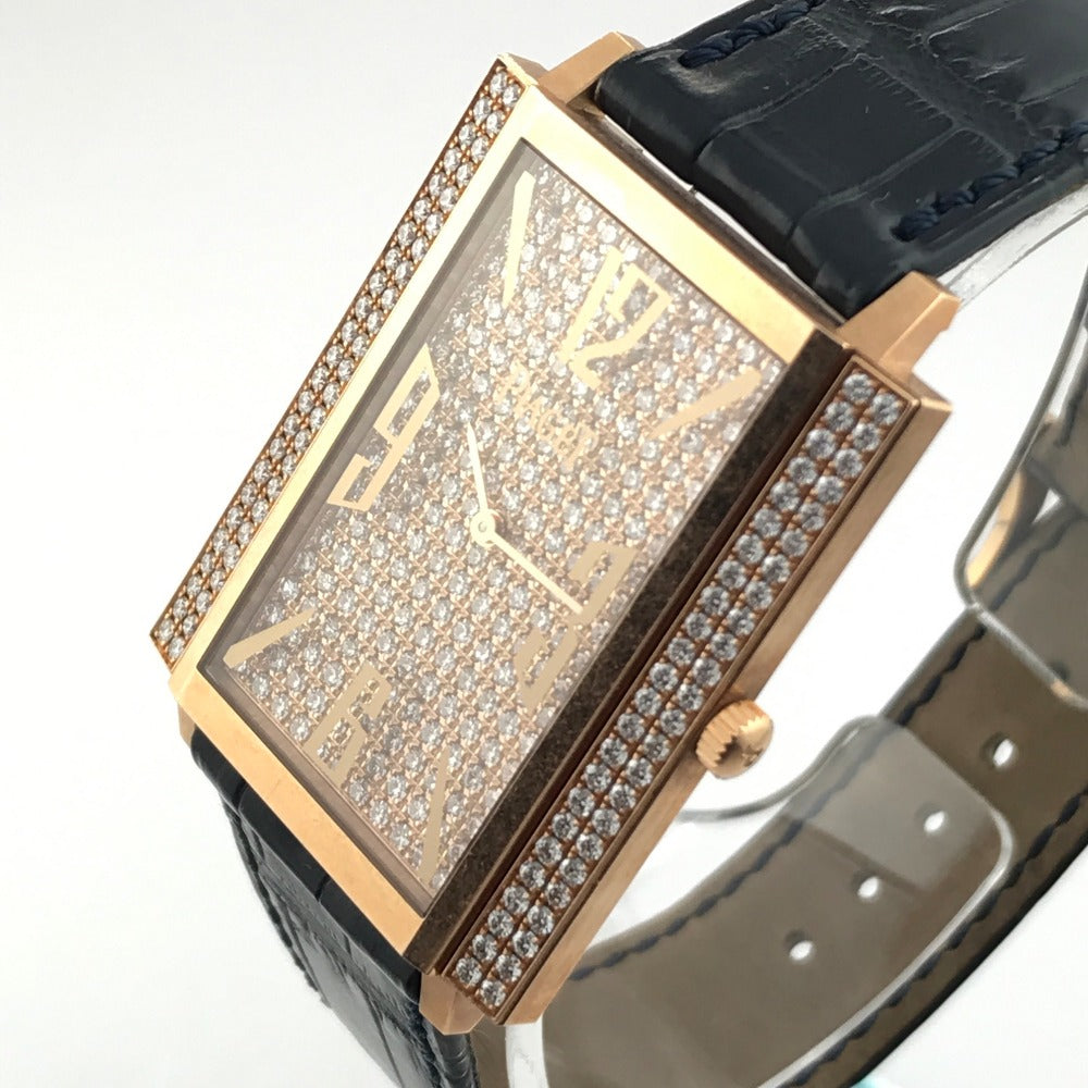 PIAGET Limelight Diamond Bezel with See-Through Back, 1967, Extra-Flat LM, Manual Winding Watch, 18K Gold, Men's