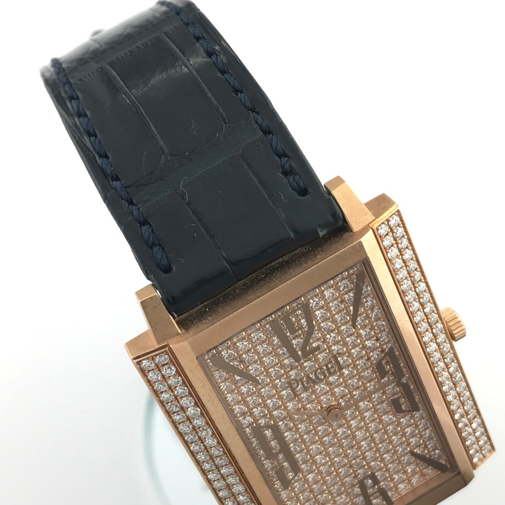 PIAGET Limelight Diamond Bezel with See-Through Back, 1967, Extra-Flat LM, Manual Winding Watch, 18K Gold, Men's