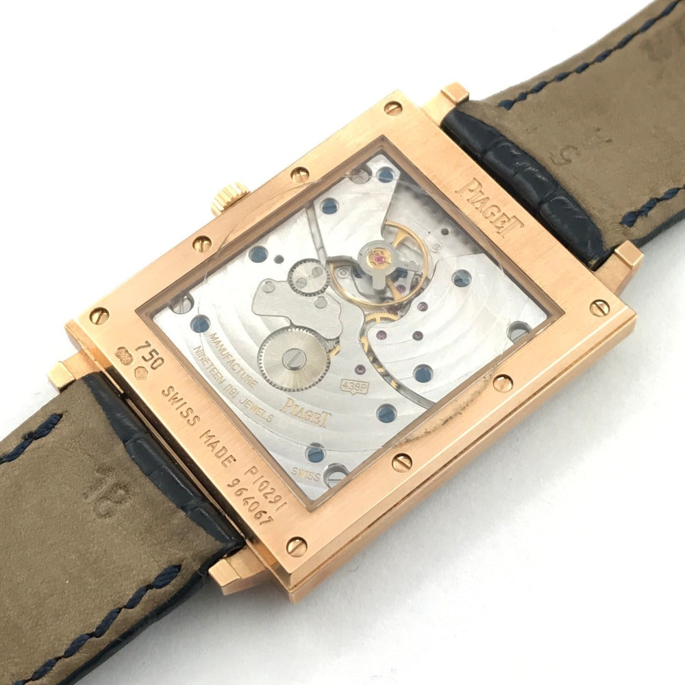 PIAGET Limelight Diamond Bezel with See-Through Back, 1967, Extra-Flat LM, Manual Winding Watch, 18K Gold, Men's