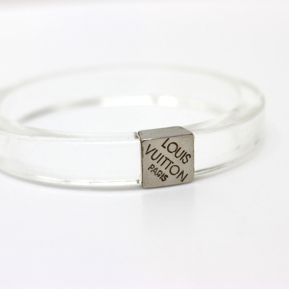 LOUIS VUITTON M92200 Accessories Night Clubber PM Clear Bangle, Plexi Glass, Women's, Clear