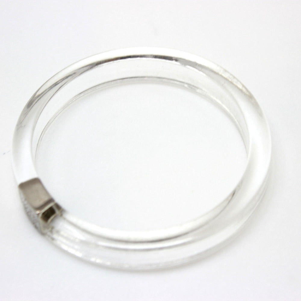 LOUIS VUITTON M92200 Accessories Night Clubber PM Clear Bangle, Plexi Glass, Women's, Clear