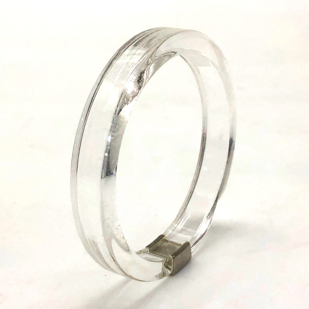 LOUIS VUITTON M92200 Accessories Night Clubber PM Clear Bangle, Plexi Glass, Women's, Clear