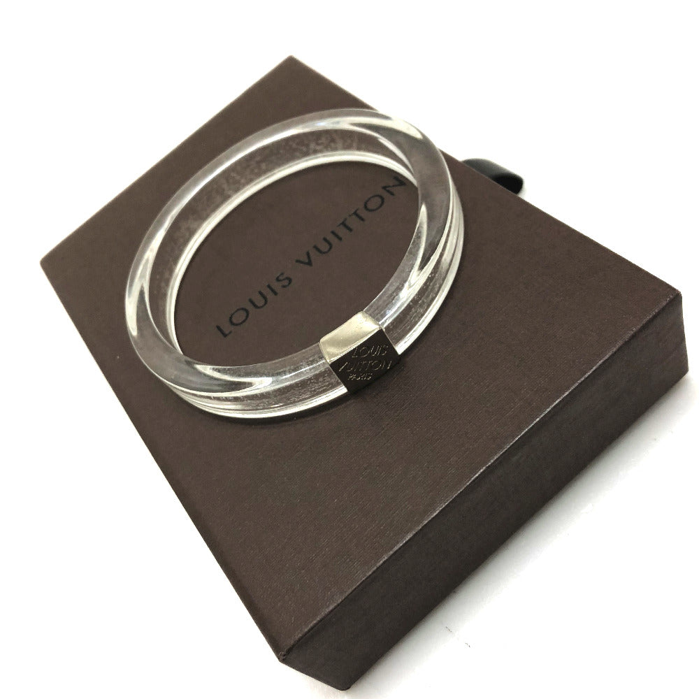 LOUIS VUITTON M92200 Accessories Night Clubber PM Clear Bangle, Plexi Glass, Women's, Clear