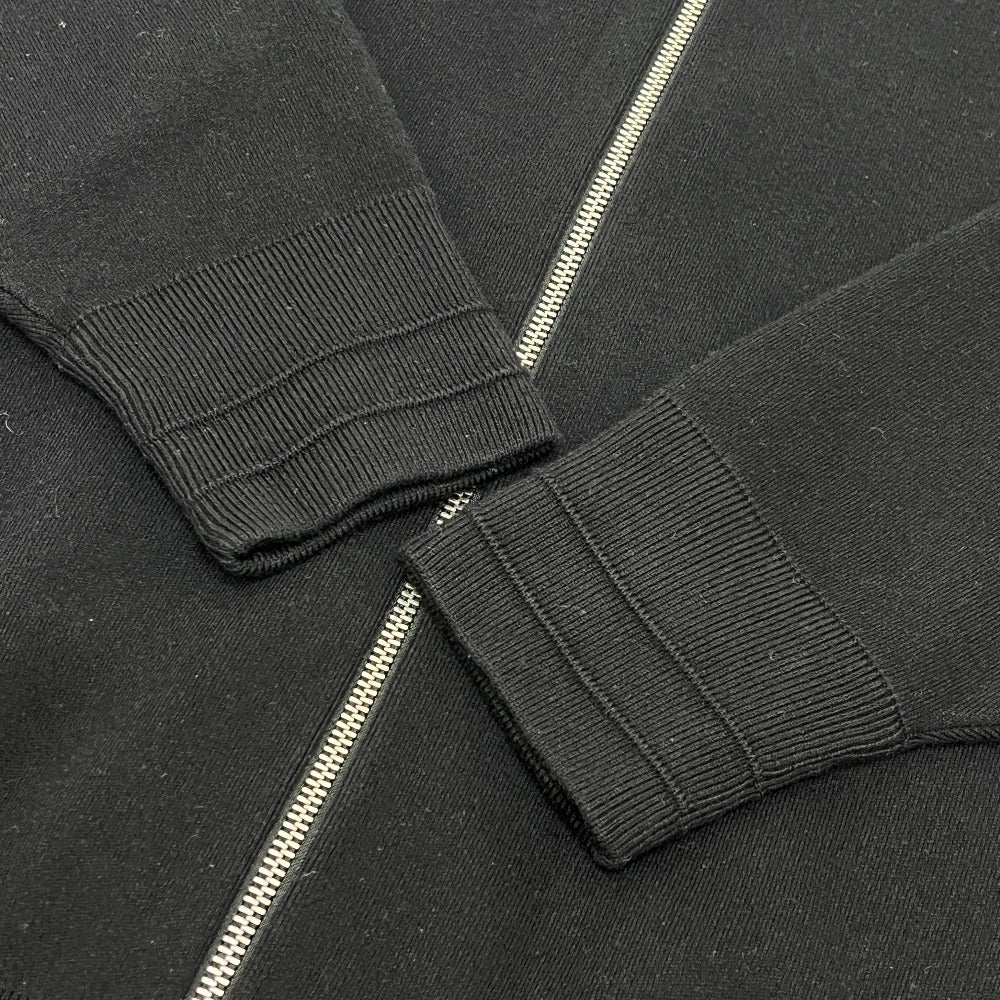 theory 01-3203718 Washable Knit Zip-Up Apparel Blouson Cotton Women's Black