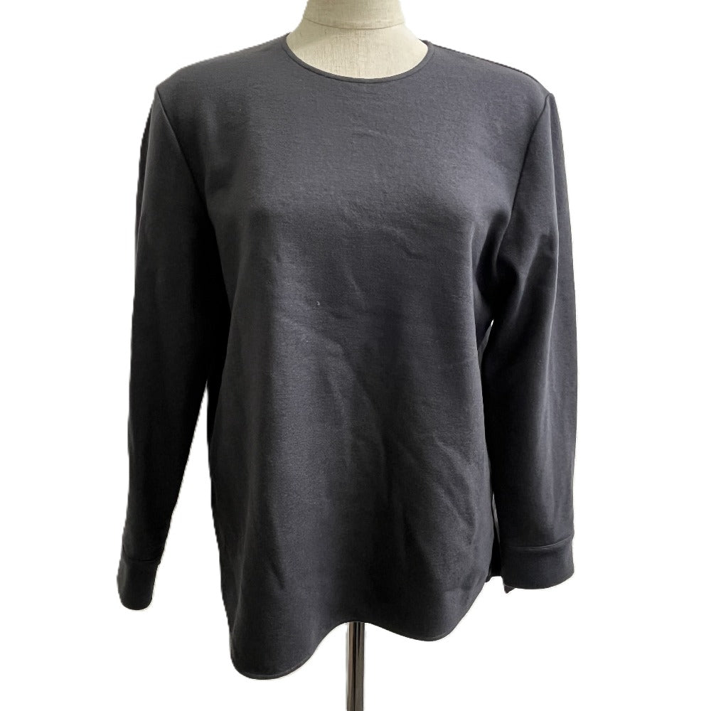 Theory luxe 03-3401012 DAHLIA JERSEY LYNDON Apparel Tops Pullover Cut and Sew Wool Women's Gray
