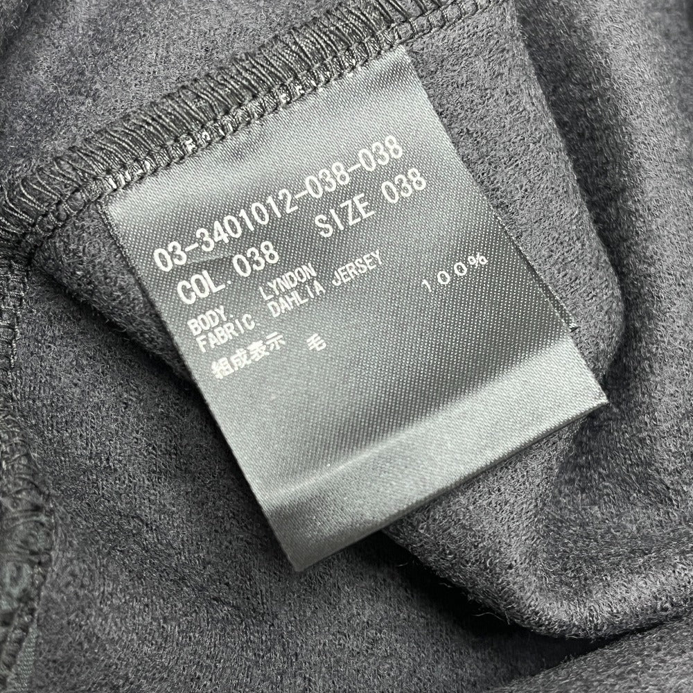 Theory luxe 03-3401012 DAHLIA JERSEY LYNDON Apparel Tops Pullover Cut and Sew Wool Women's Gray