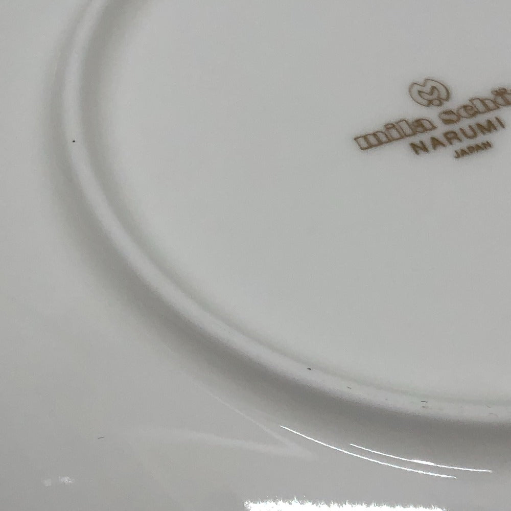 mila schon NARUMI Collaboration Petite Cake Set Plate Tableware Dish Ceramic Unisex White