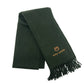 mila schon logo apparel muffler cold weather accessory fashion accessory muffler wool ladies green