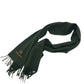 mila schon logo apparel muffler cold weather accessory fashion accessory muffler wool ladies green