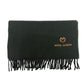 mila schon logo apparel muffler cold weather accessory fashion accessory muffler wool ladies green