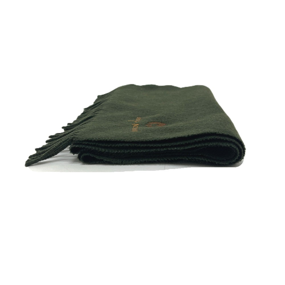 mila schon logo apparel muffler cold weather accessory fashion accessory muffler wool ladies green
