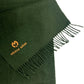 mila schon logo apparel muffler cold weather accessory fashion accessory muffler wool ladies green