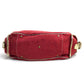 FRANCESCO BIASIA Two-tone color Bag Tote Bag Hand Bag Shoulder Bag Red/Gold Used