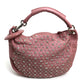 JIMMY CHOO Star Studs Sky Bag, Shoulder Bag, Semi-Shoulder Handbag, Lamb Leather, Women's, Pink