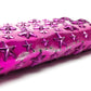 JIMMY CHOO 163FILIPA.CIM Star Studs Filipa Wallet, Round Zip Long Wallet, Patent Leather, Unisex, Metallic Purple