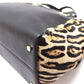 JIMMY CHOO Leopard Print Handbag/Shoulder Bag, Women's, Black