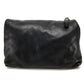 JIMMY CHOO Quilted Leather Shoulder Bag for Men and Women, Crossbody Chain Shoulder Bag, Unisex, Black
