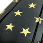 JIMMY CHOO Star Print Mini Clutch Bag, Crossbody Bag, Chain Pochette, Shoulder Bag, Plastic, Women's, Black