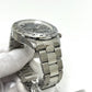 TECHNOS T9349TB Chronograph Solar-Powered Watch, Stainless Steel, Men's, Silver