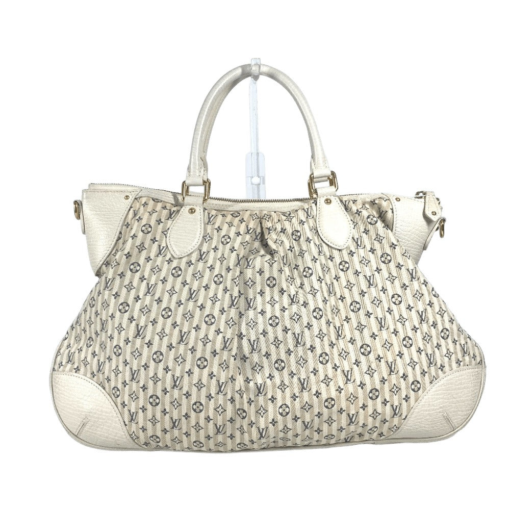 LOUIS VUITTON M95492 Monogram Minilan Croisette Marina GM Handbag/Shoulder Tote Bag in Monogram Minilan Canvas, Women's, Blue