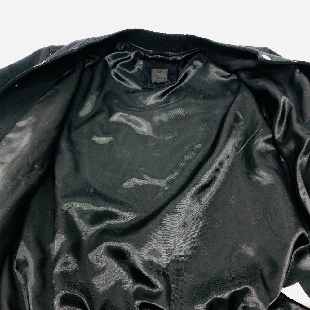 GIVENCHY H30106 Multi-Logo Jacket, Boys' Apparel, Outerwear, Cotton, Women's, Black