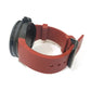 MECCANICHE VELOCI W123K140378017 Evolution 44 Quattrovalvole, Limited Edition of 250 Pieces, Titanium Men's Watch, Red