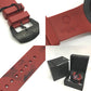 MECCANICHE VELOCI W123K140378017 Evolution 44 Quattrovalvole, Limited Edition of 250 Pieces, Titanium Men's Watch, Red