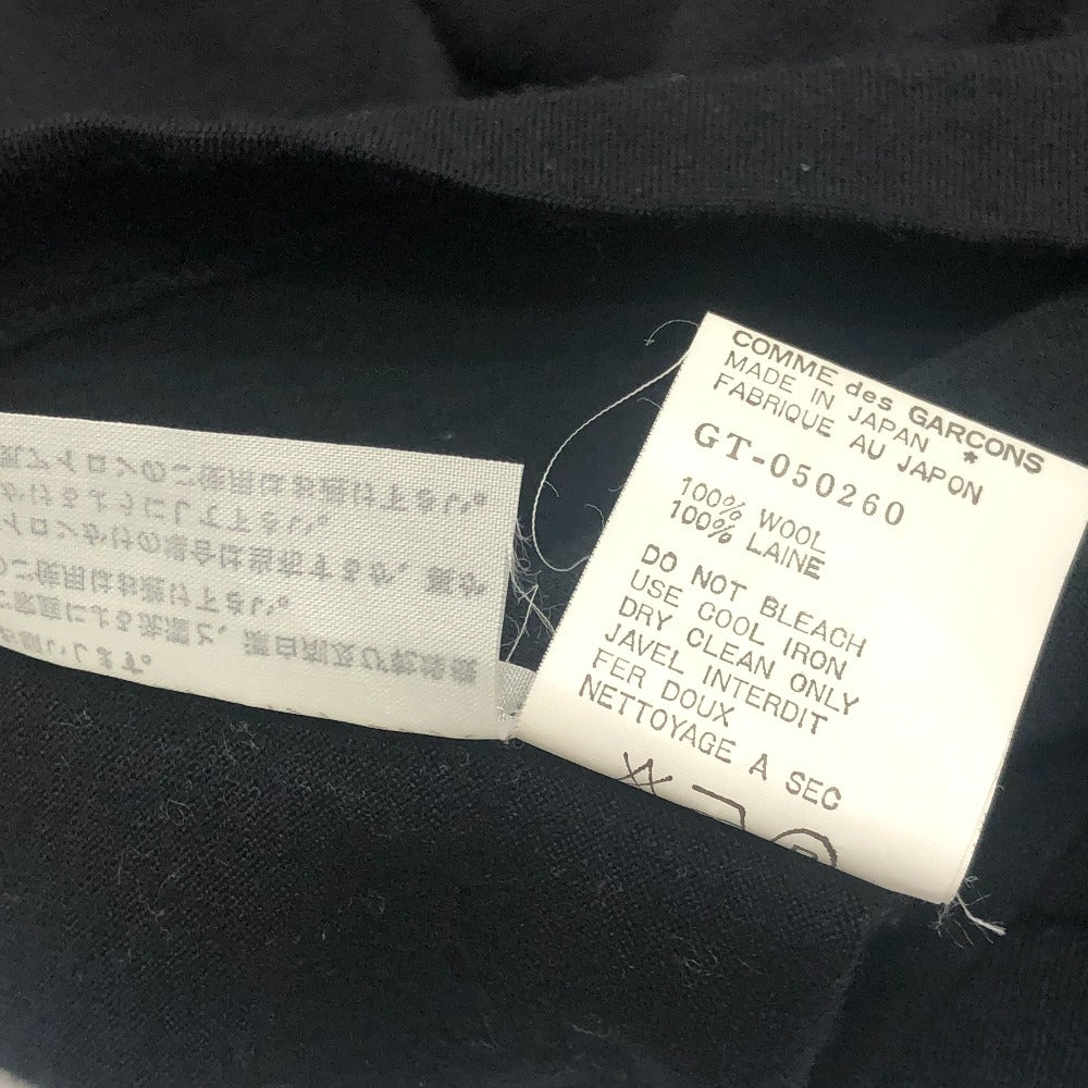COMME des GARCONS Glove-docking top Apparel tops long sleeves knit wool Black Used