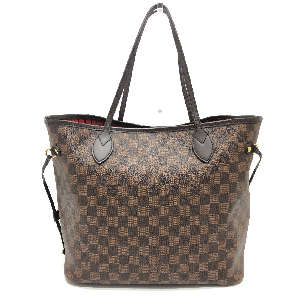 LOUIS VUITTON Ｎ41358 ネヴァーフルMM ポーチ付き カバン トートバッグ バッグ ハンドバック トートバッグ ダミエキャンバス レディース エベヌ ブラウン