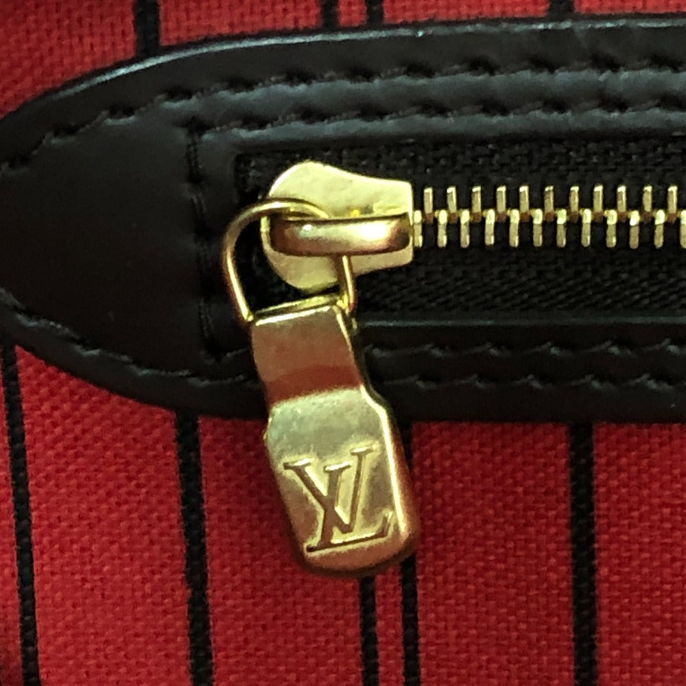LOUIS VUITTON Ｎ41358 ネヴァーフルMM ポーチ付き カバン トートバッグ バッグ ハンドバック トートバッグ ダミエキャンバス レディース エベヌ ブラウン