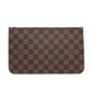 LOUIS VUITTON Ｎ41358 ネヴァーフルMM ポーチ付き カバン トートバッグ バッグ ハンドバック トートバッグ ダミエキャンバス レディース エベヌ ブラウン