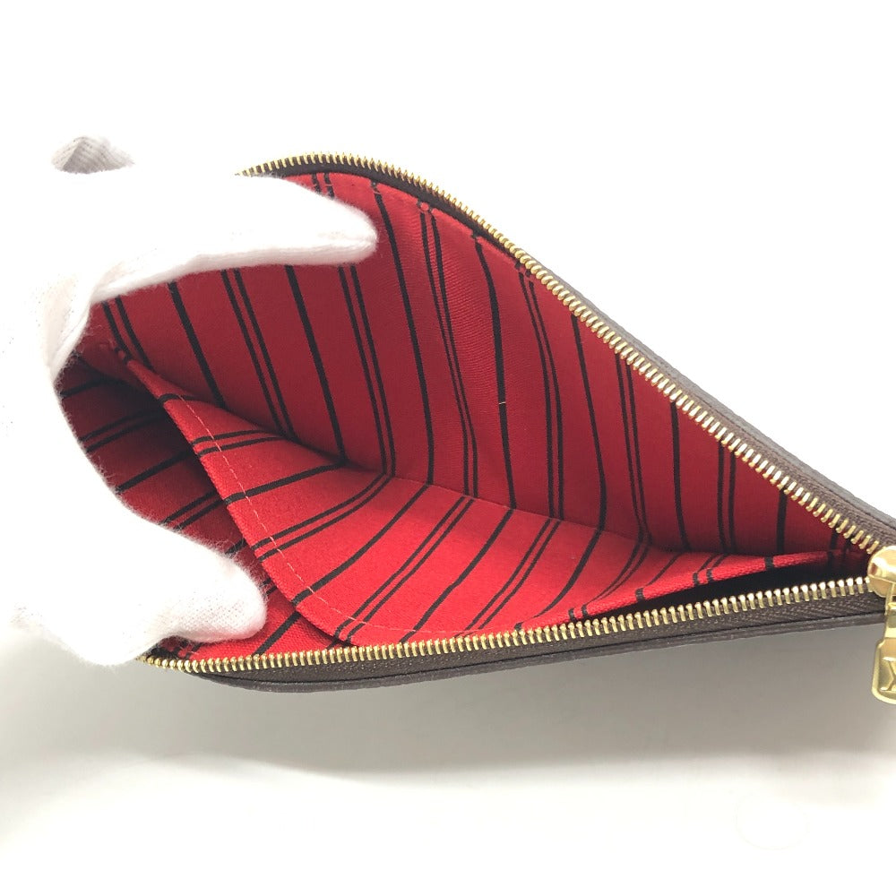 LOUIS VUITTON Ｎ41358 ネヴァーフルMM ポーチ付き カバン トートバッグ バッグ ハンドバック トートバッグ ダミエキャンバス レディース エベヌ ブラウン