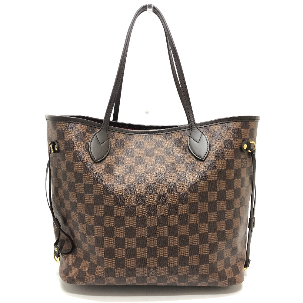 LOUIS VUITTON Ｎ41358 ネヴァーフルMM ポーチ付き カバン トートバッグ バッグ ハンドバック トートバッグ ダミエキャンバス レディース エベヌ ブラウン