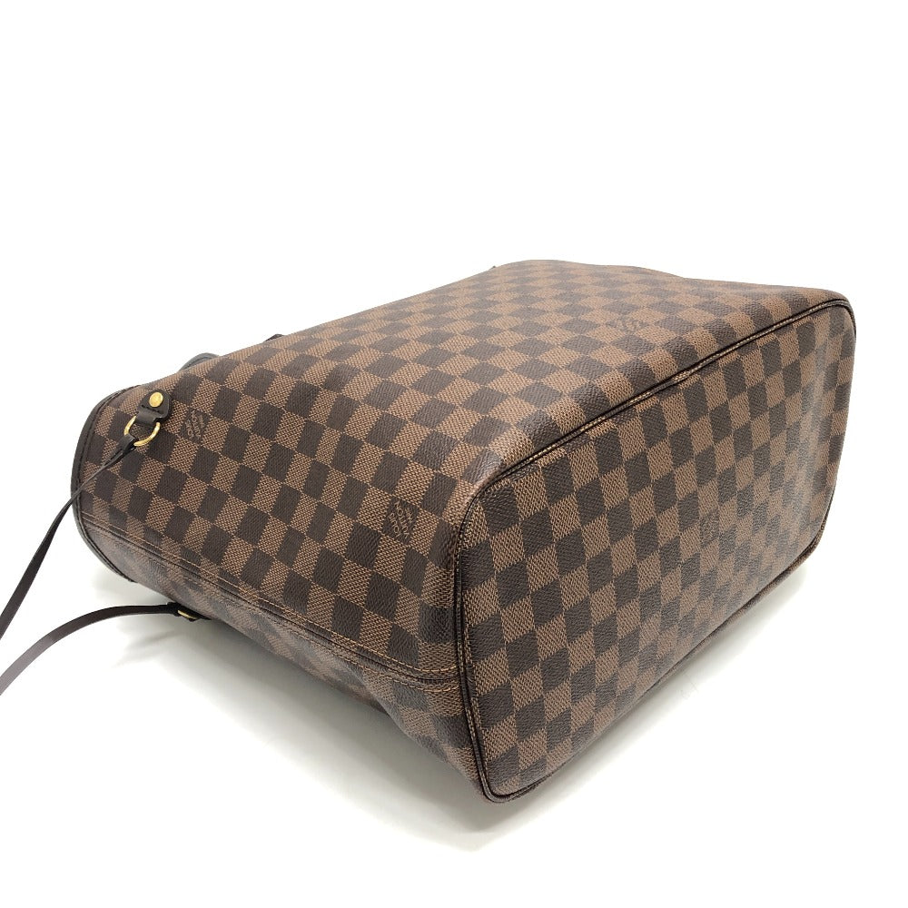 LOUIS VUITTON Ｎ41358 ネヴァーフルMM ポーチ付き カバン トートバッグ バッグ ハンドバック トートバッグ ダミエキャンバス レディース エベヌ ブラウン
