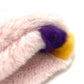 LOUIS VUITTON M70272 LV Logo Echarpe Tippet Fur Scarf, Silk, Women's, Pink