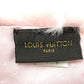 LOUIS VUITTON M70272 LV Logo Echarpe Tippet Fur Scarf, Silk, Women's, Pink