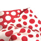 LOUIS VUITTON M74623 Yayoi Kusama Collaboration Snood - Dot Infinity Snood Scarf, Silk, Women's, Red