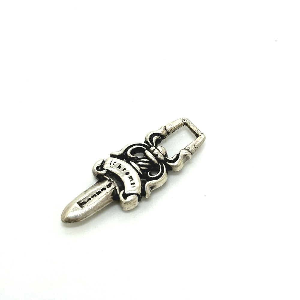 CHROME HEARTS 5DAGGER ZIP1 5ダガーチャーム 小 チャーム SV925 メンズ シルバー