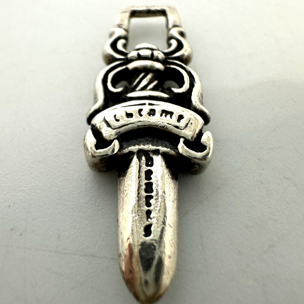 CHROME HEARTS 5DAGGER ZIP1 5ダガーチャーム 小 チャーム SV925 メンズ シルバー
