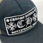 CHROME HEARTS ロゴ 迷彩 カモフラ メッシュ 帽子 キャップ帽 ベースボール キャップ コットン メンズ グリーン