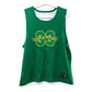 CHROME HEARTS MESH WARM UP JERSEY リバーシブル トップス アパレル メッシュ タンクトップ ナイロン メンズ グリーン