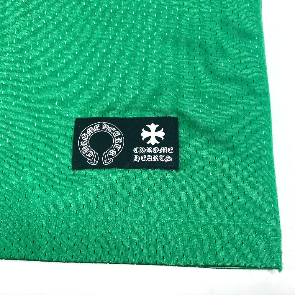 CHROME HEARTS MESH WARM UP JERSEY リバーシブル トップス アパレル メッシュ タンクトップ ナイロン メンズ グリーン