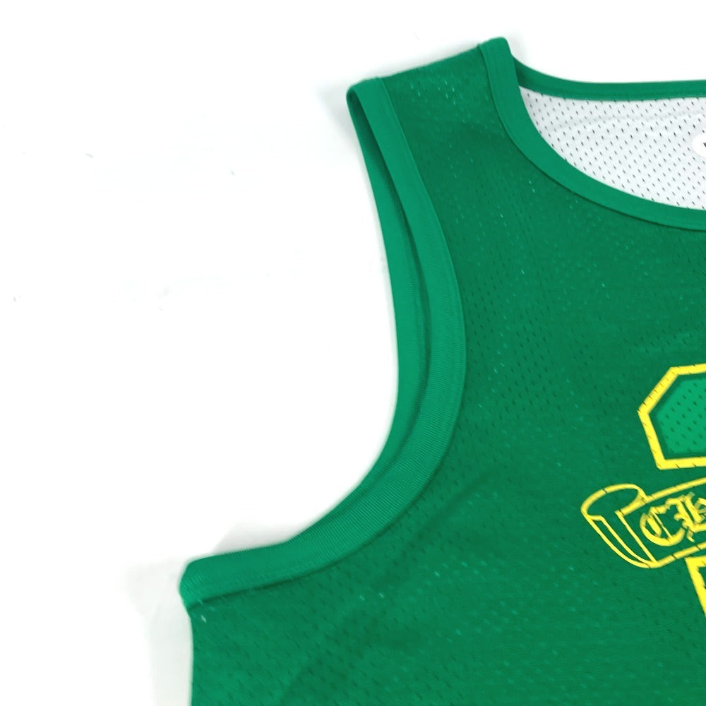 CHROME HEARTS MESH WARM UP JERSEY リバーシブル トップス アパレル メッシュ タンクトップ ナイロン メンズ グリーン