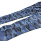 CHROME HEARTS CH Scroll Print Leggings, Camouflage Pattern, Men's Cotton Pants, Blue