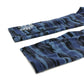 CHROME HEARTS CH Scroll Print Leggings, Camouflage Pattern, Men's Cotton Pants, Blue