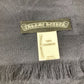 CHROME HEARTS CHプラス 大判 ストール マフラー フリンジ ストール カシミヤ ユニセックス ネイビー