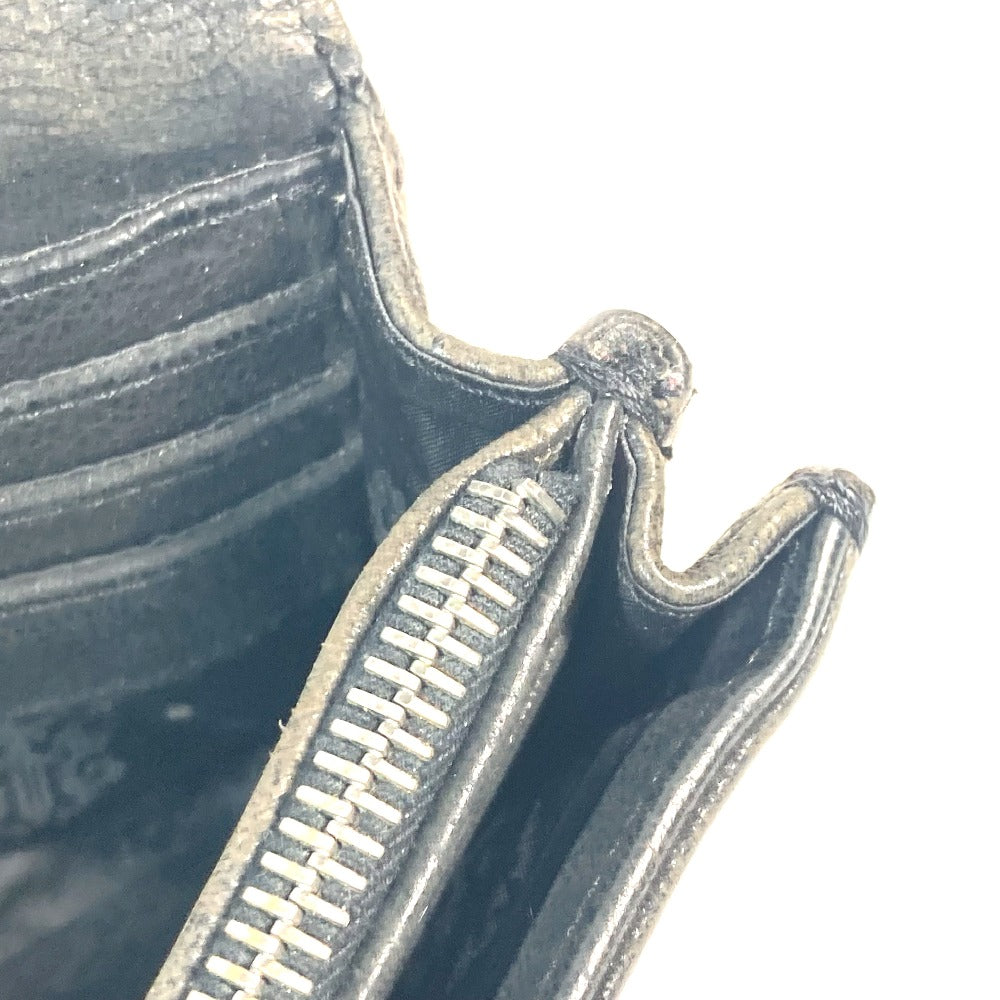 CHROME HEARTS ハート ジュディ JUDY ロングウォレット フラップ 長財布 レザー メンズ ブラック - brandshop-reference