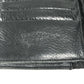 CHROME HEARTS cross ball button Wave wallet 2-fold long wallet Long Wallet Leather Black Used
